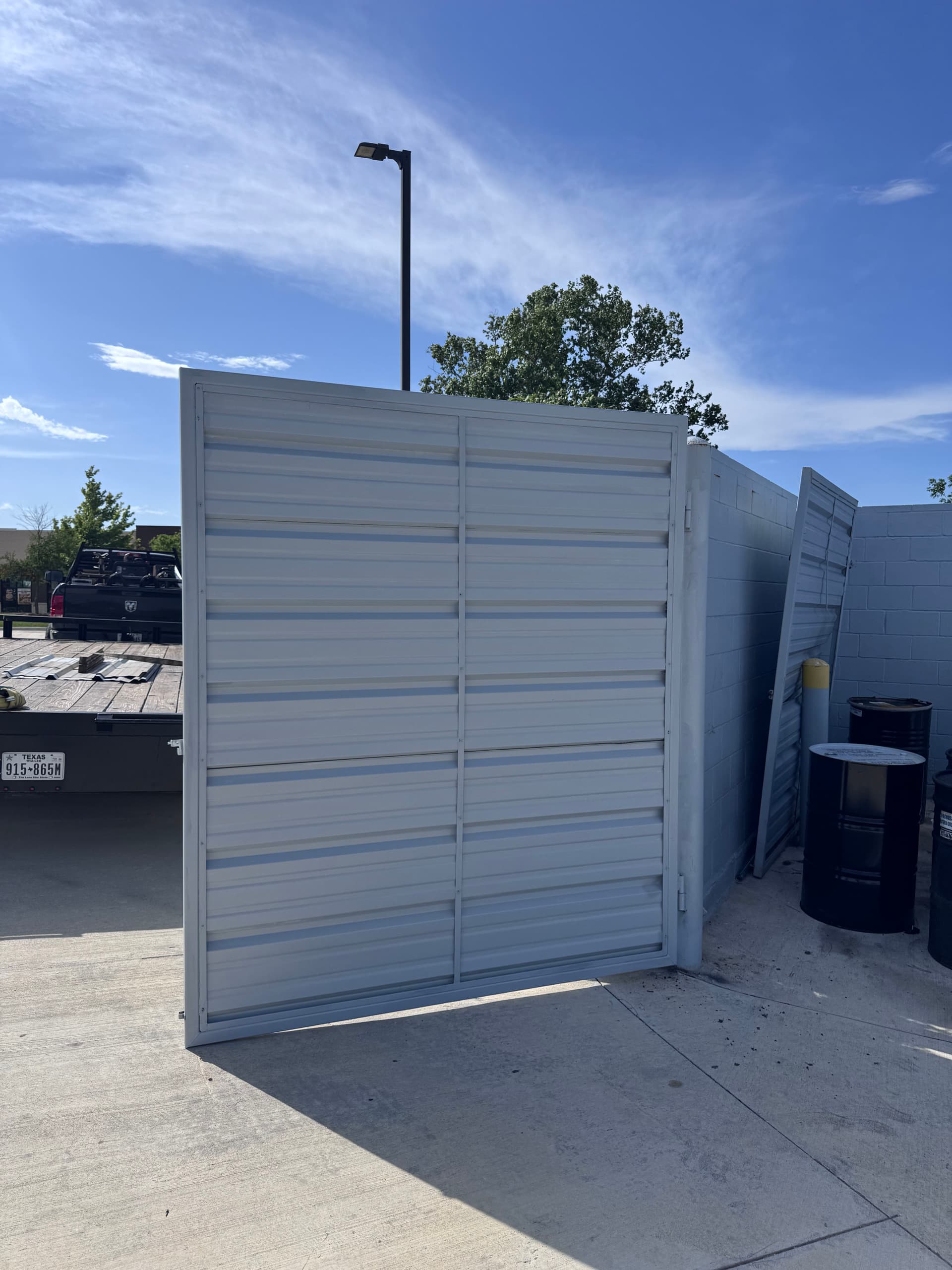 Gallery photos for Custom Dumpster Gate Replacement in Round Rock: Image #1