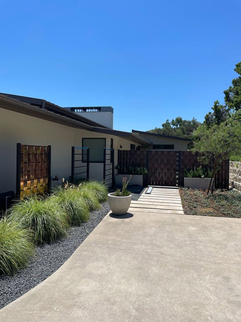 Custom Privacy Fence Gate and Panels in West Lake Hills