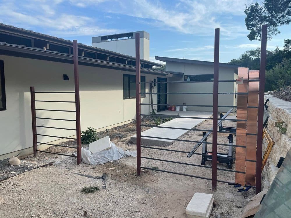 Custom Privacy Fence Gate and Panels in West Lake Hills