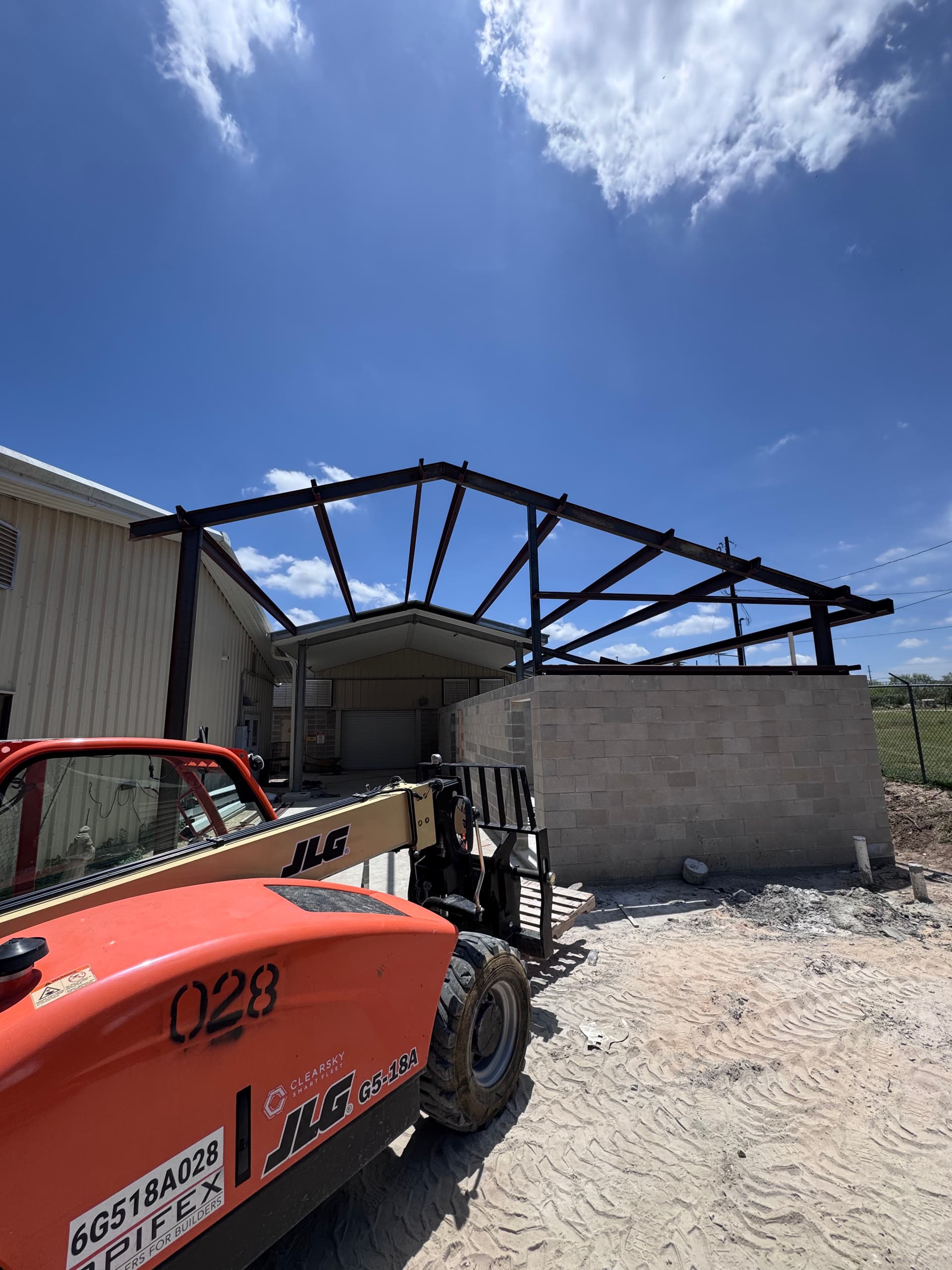 Gallery photos for Structural Steel Shade Structure at the Lockhart Animal Shelter: Image #3